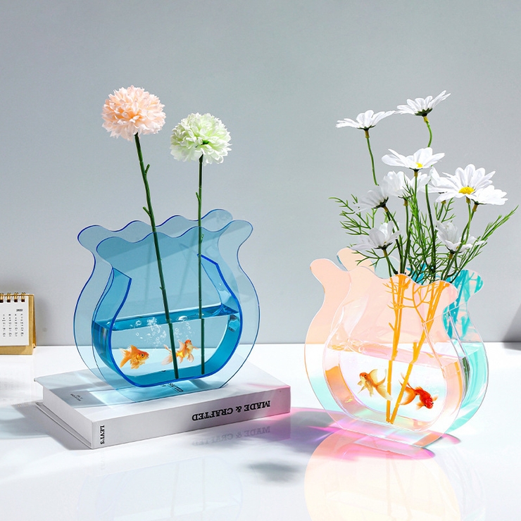 花瓶 アクリル製 フラワーベース | PlusNao | 詳細画像2 