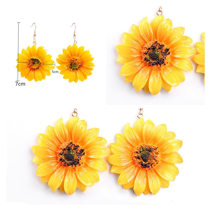 フックピアス ヒマワリ 向日葵 | PlusNao | 詳細画像7 