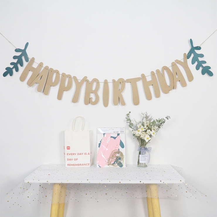 ガーランド happybirthday ハッピーバースデー | PlusNao | 詳細画像3 