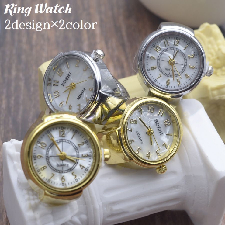 リングウォッチ フィンガーウォッチ 指時計 | PlusNao | 詳細画像1 