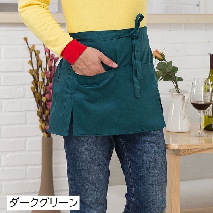 カフェエプロン 腰エプロン 腰巻き | PlusNao | 詳細画像6 