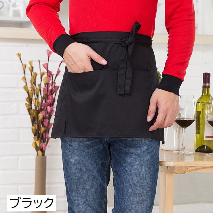 カフェエプロン 腰エプロン 腰巻き | PlusNao | 詳細画像7 