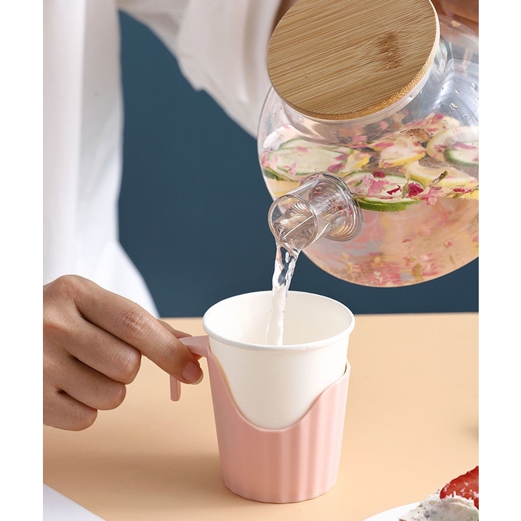 紙コップホルダー 6個セット 持ち手付き | PlusNao | 詳細画像11 
