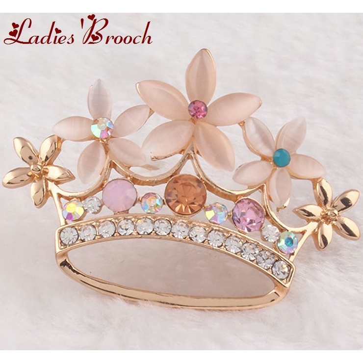 ブローチ ラインストーン ビジュー | PlusNao | 詳細画像1 