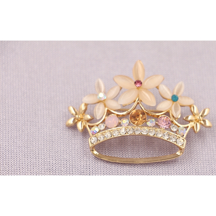 ブローチ ラインストーン ビジュー | PlusNao | 詳細画像5 