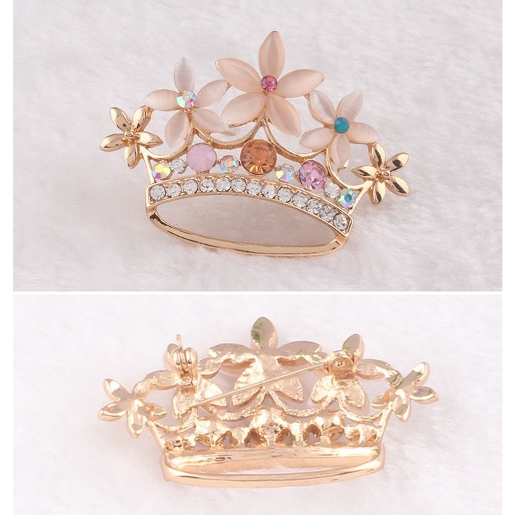 ブローチ ラインストーン ビジュー | PlusNao | 詳細画像7 