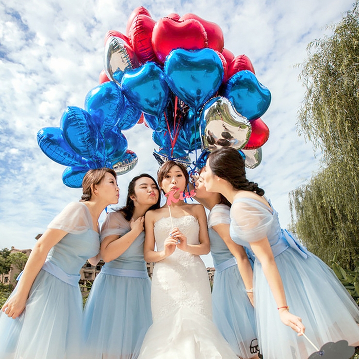 バルーン アルミ風船 10個セット | PlusNao | 詳細画像4 