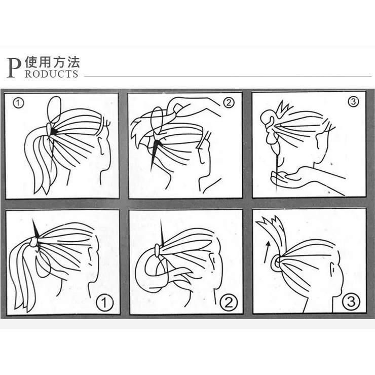 ヘアアレンジスティック 2個セット ヘアアレンジ | PlusNao | 詳細画像9 