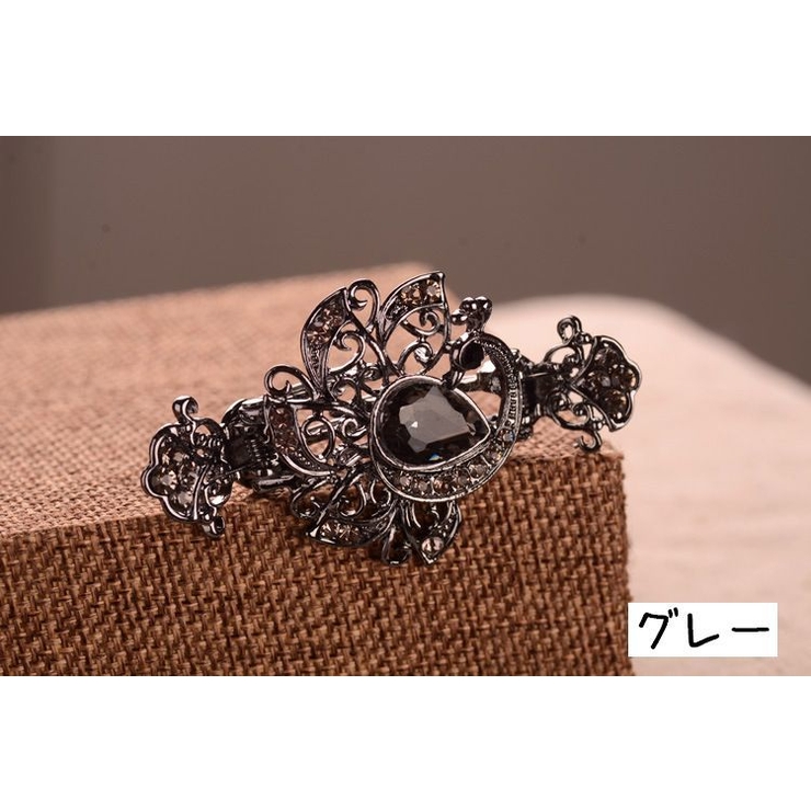 ヘアバレッタ ヘアクリップ ヘアアクセサリー | PlusNao | 詳細画像8 