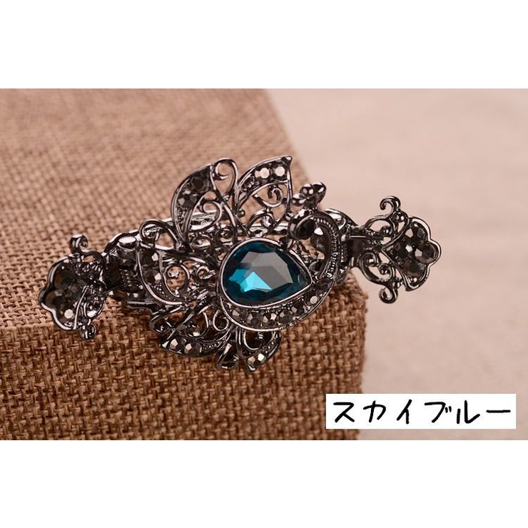 ヘアバレッタ ヘアクリップ ヘアアクセサリー | PlusNao | 詳細画像9 