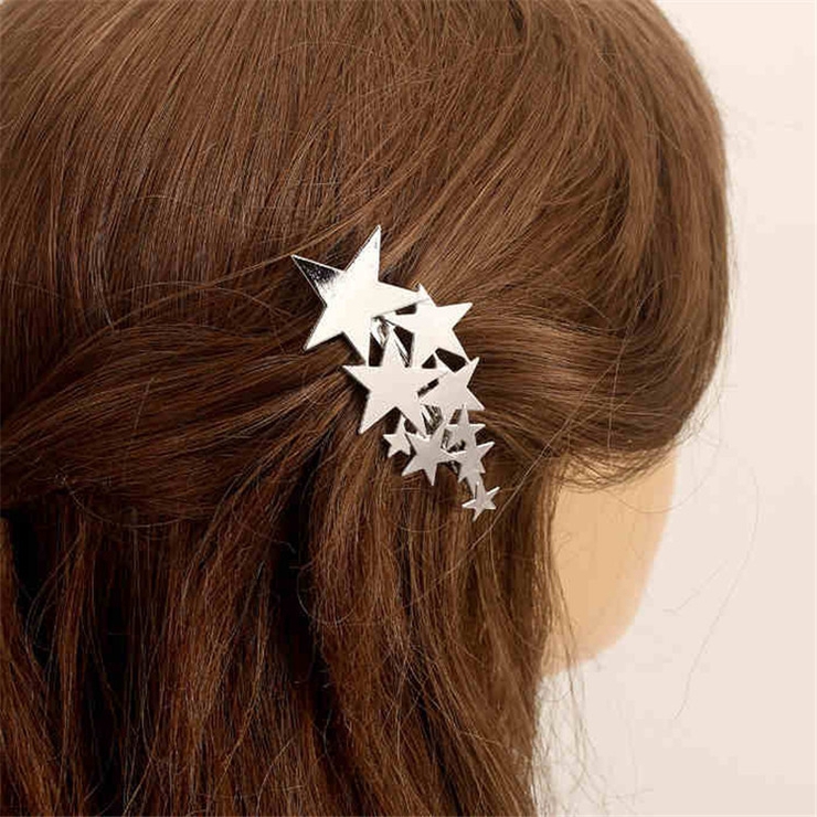 ヘアクリップ 星 スター[品番：FQ000109374]｜PlusNao