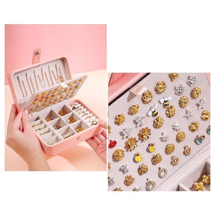 アクセサリーケース ジュエリーボックス PUレザー | PlusNao | 詳細画像13 