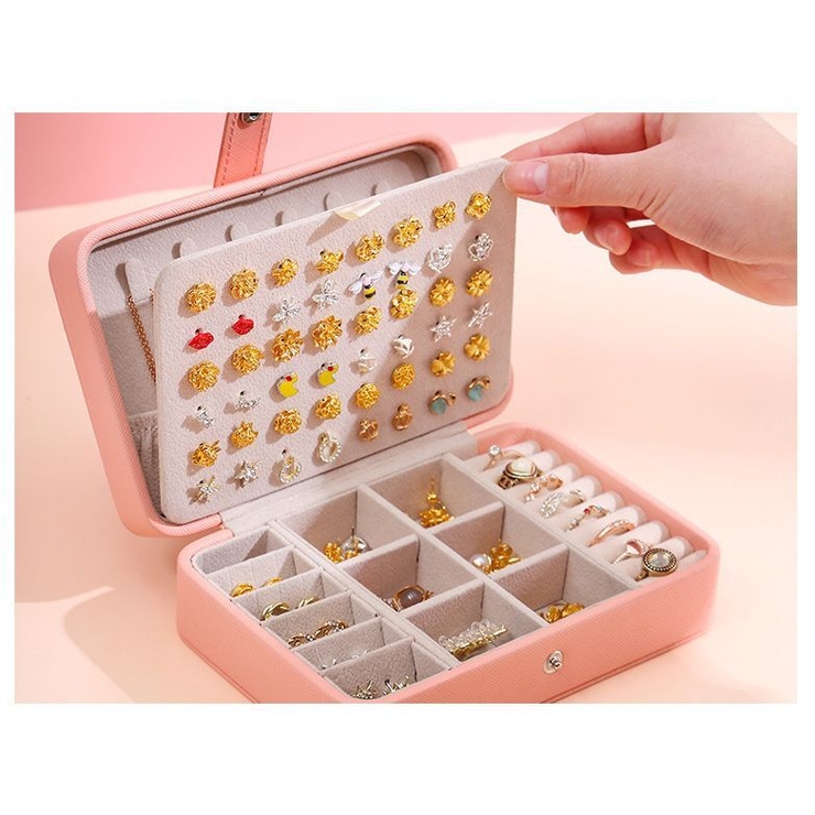 アクセサリーケース ジュエリーボックス PUレザー | PlusNao | 詳細画像9 