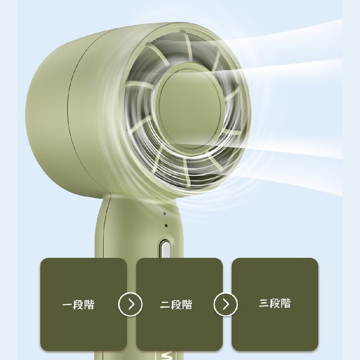 ハンディファン ミニ扇風機 ポータブルハンディファン | PlusNao | 詳細画像7 