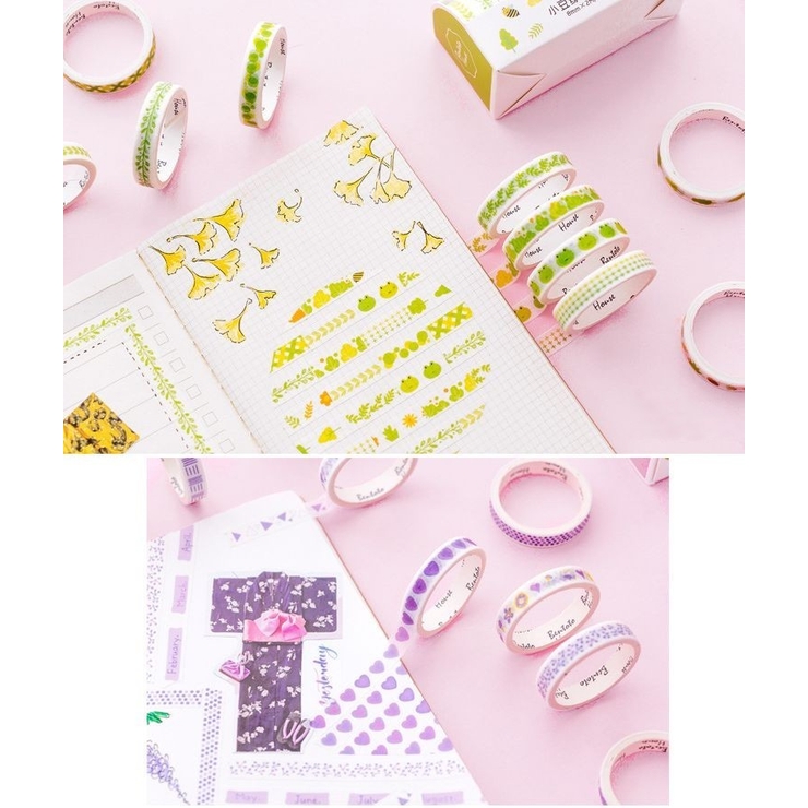 マスキングテープセット 10個セット 紙テープ[品番：FQ000114379