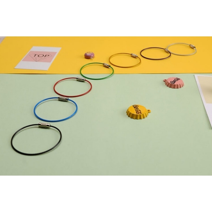ワイヤーキーリング キーホルダー 単品 | PlusNao | 詳細画像6 