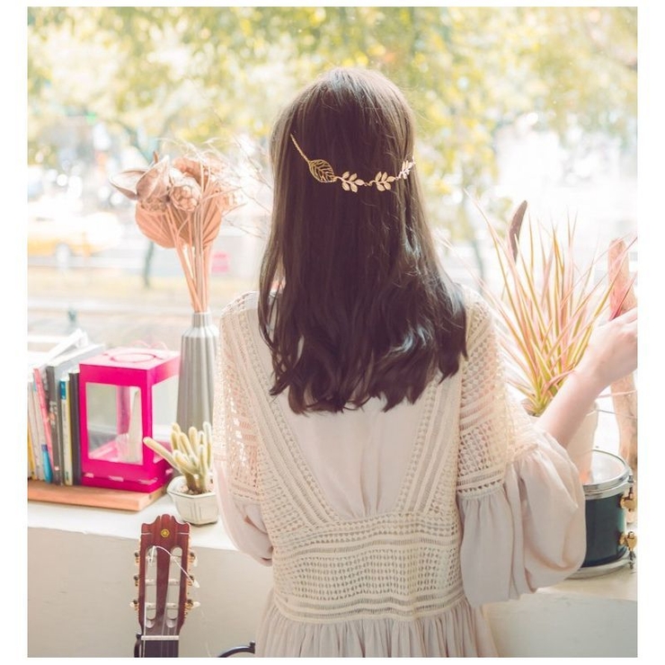 ヘアアクセサリー 髪飾り リーフモチーフ[品番：FQ000106233]｜PlusNao（プラスナオ）のレディースファッション 通販｜SHOPLIST（ショップリスト）