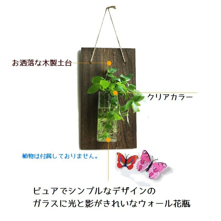 壁掛け花瓶 花瓶 花器 | PlusNao | 詳細画像13 