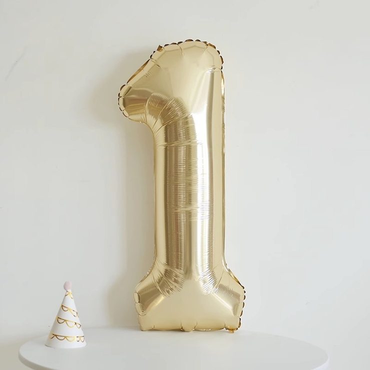 ナンバーバルーン 数字 アルミ風船 | PlusNao | 詳細画像6 