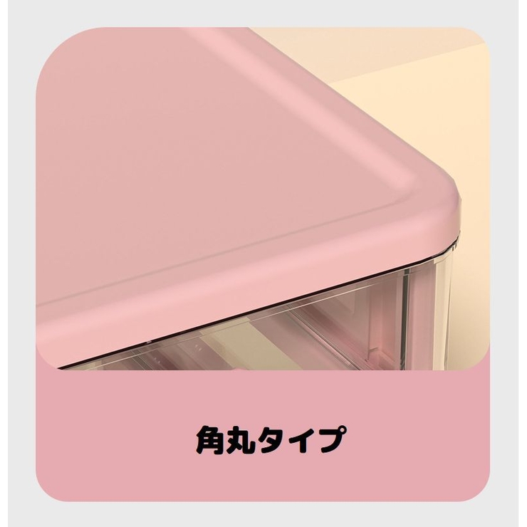 卓上収納ボックス 2段 収納ケース | PlusNao | 詳細画像8 