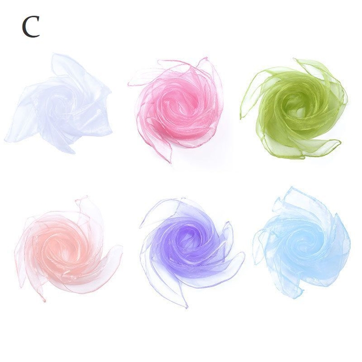 リトミックスカーフ 60×60cm 6枚セット | PlusNao | 詳細画像5 