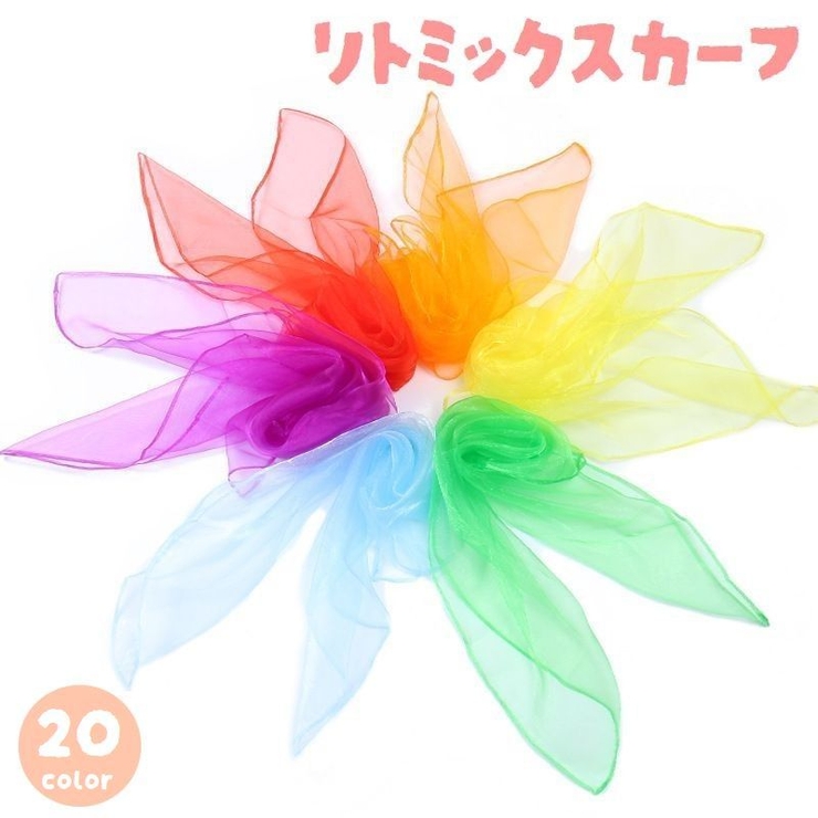 リトミックスカーフ 60×60cm 単品 | PlusNao | 詳細画像1 