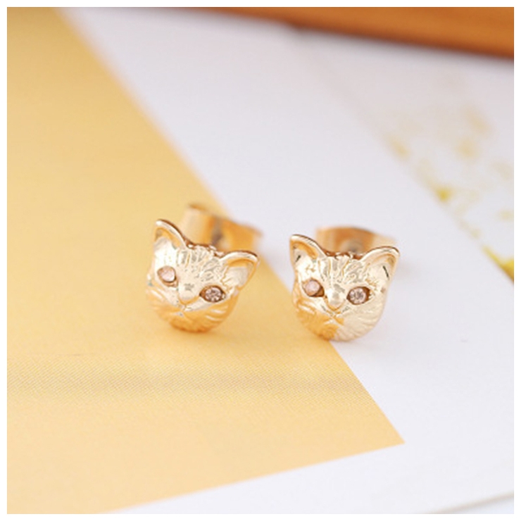 ピアス アクセサリー 子猫フェイス | PlusNao | 詳細画像3 