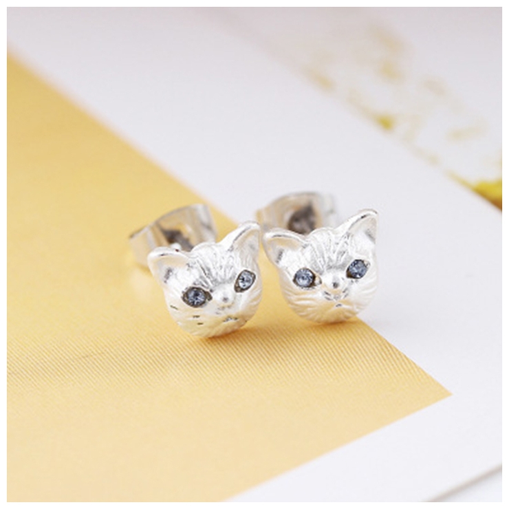 ピアス アクセサリー 子猫フェイス | PlusNao | 詳細画像4 