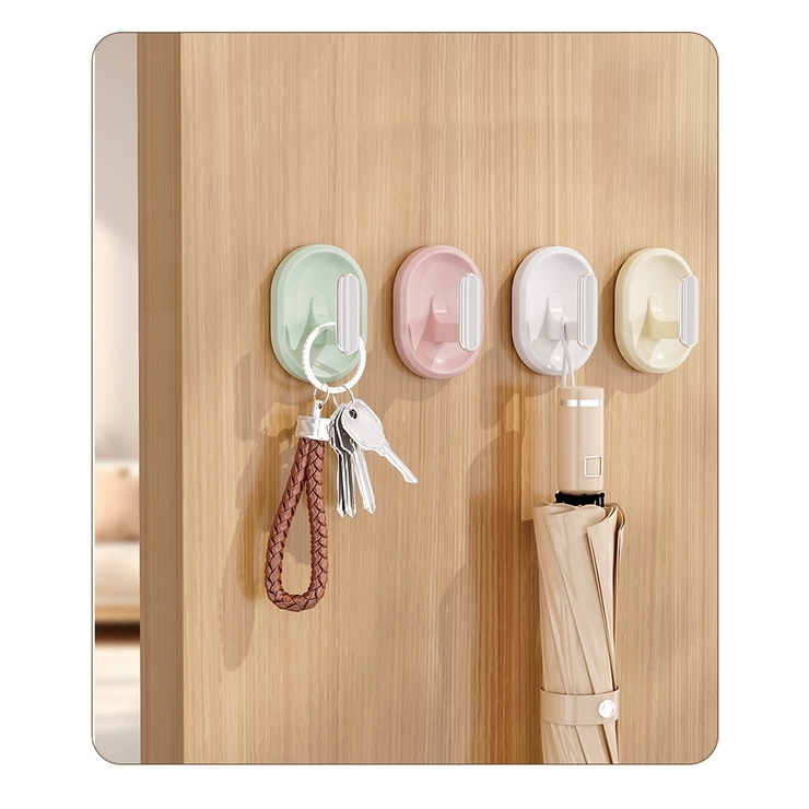 粘着フック ウォールフック 同色4個セット | PlusNao | 詳細画像5 