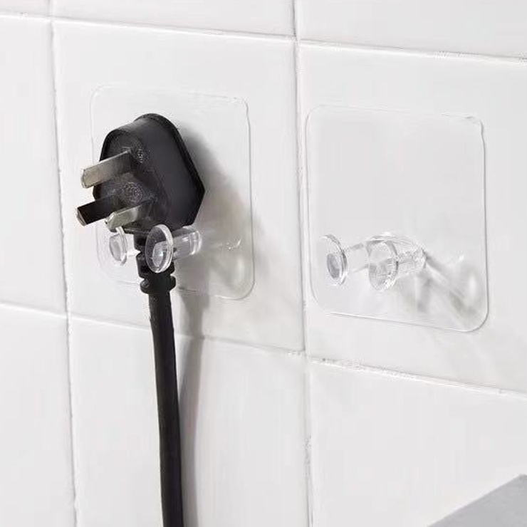 粘着フック 2個セット 電源プラグ収納 | PlusNao | 詳細画像3 