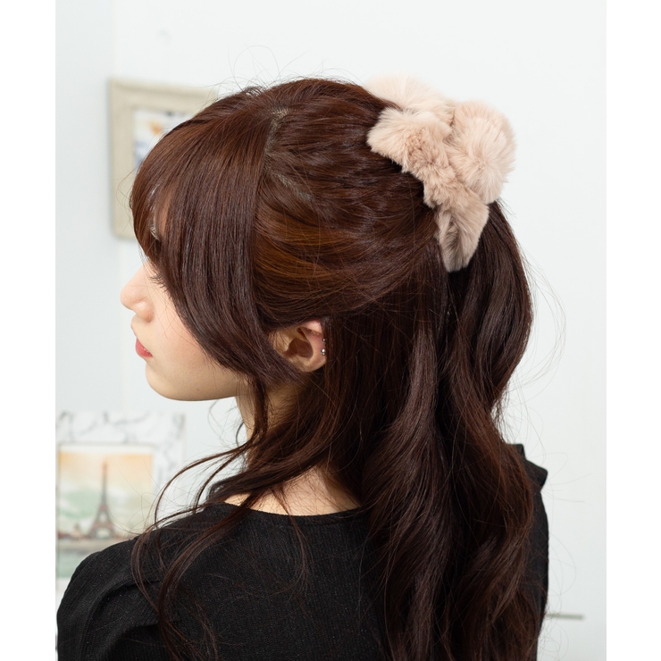 ファー ヘアクリップ[品番：PPNW0004367]｜Pumpkin Port（パンプキン