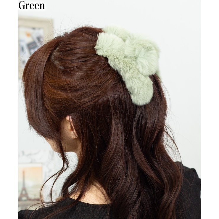 （ブランドロゴ）の人気ランキング ファー ヘアクリップ[品番：PPNW0004367]｜Pumpkin Port ヘアアクセサリー