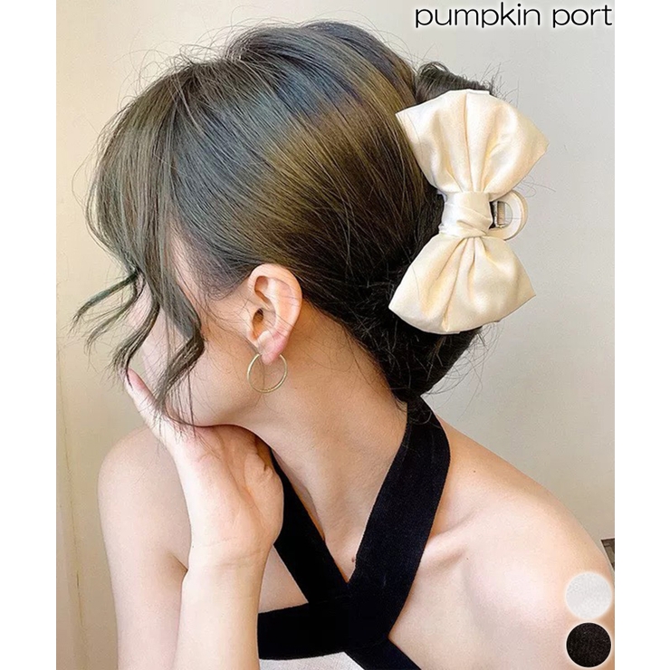 BIGリボンヘアクリップ | Pumpkin  Port | 詳細画像1 