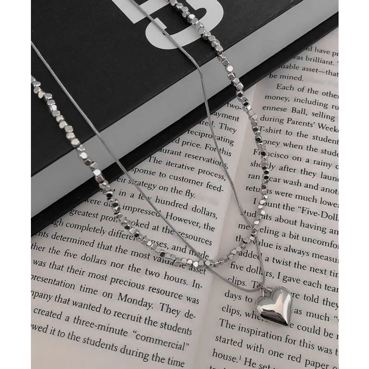 ハートヘッド ダブル ネックレス | Pumpkin  Port | 詳細画像7 