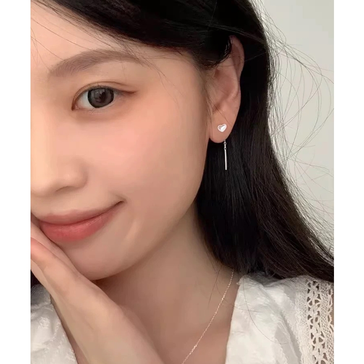 ミニシルバーハート アメリカンピアス | Pumpkin  Port | 詳細画像10 