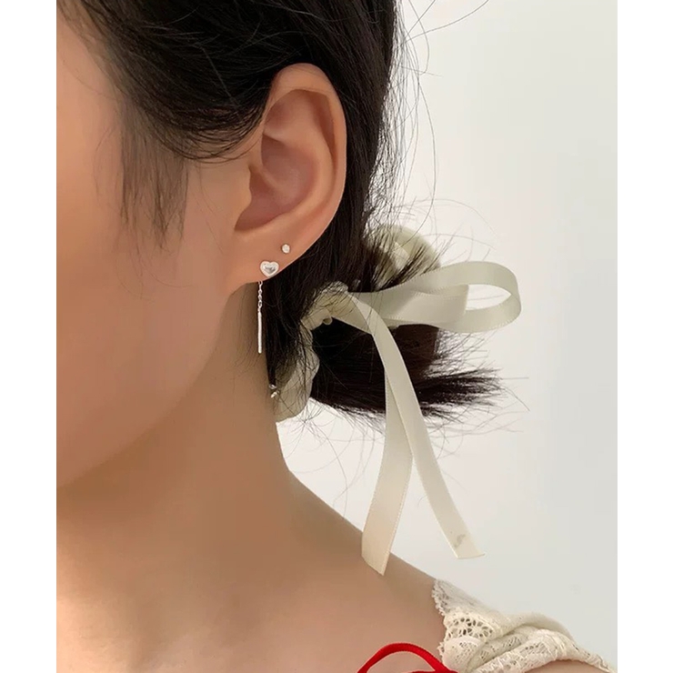 ミニシルバーハート アメリカンピアス | Pumpkin  Port | 詳細画像13 