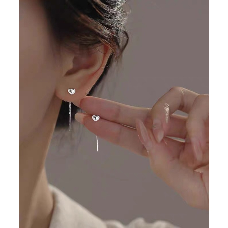 ミニシルバーハート アメリカンピアス | Pumpkin  Port | 詳細画像3 