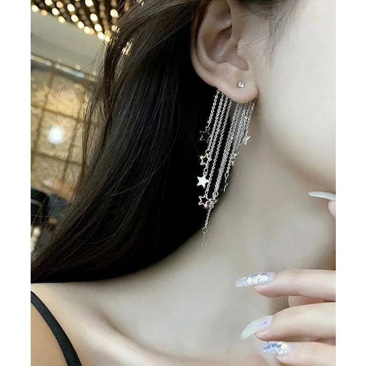 Many Star フリンジロングピアス | Pumpkin  Port | 詳細画像11 