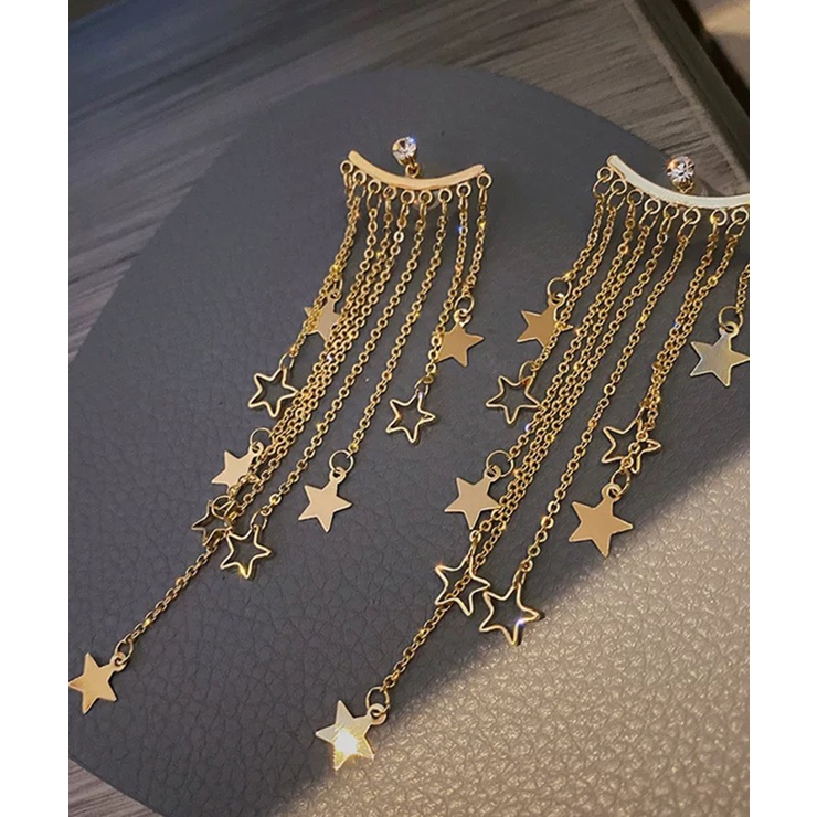 Many Star フリンジロングピアス | Pumpkin  Port | 詳細画像7 