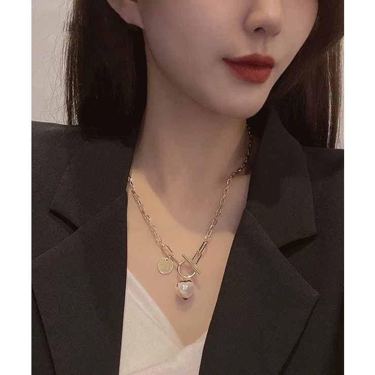 ハート×パールネックレス | Pumpkin  Port | 詳細画像10 