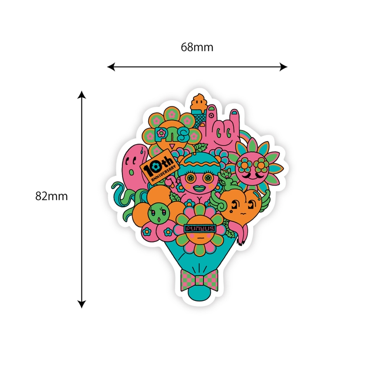 柄4 | ステッカー2 | PUNYUS 