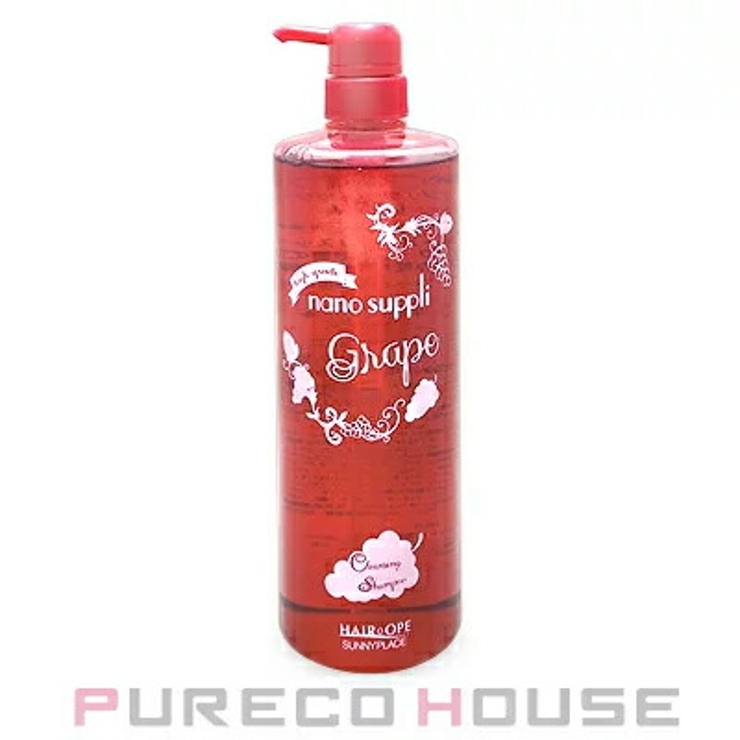 サニープレイス ナノサプリ クレンジング シャンプー グレープ 1000ml | PURECO HOUSE | 詳細画像1 
