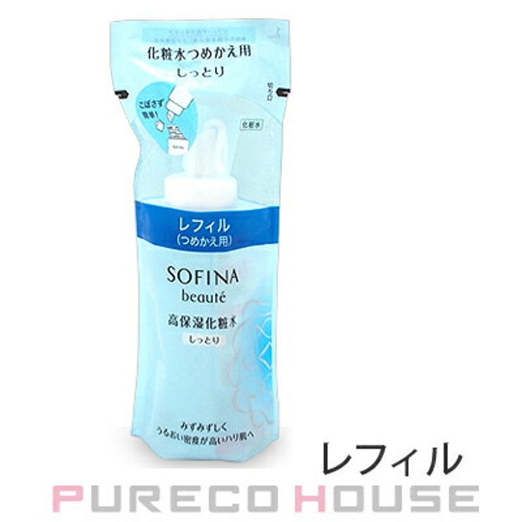 花王ソフィーナ ボーテ 高保湿化粧水 しっとり (レフィル) 130ml | PURECO HOUSE | 詳細画像1 