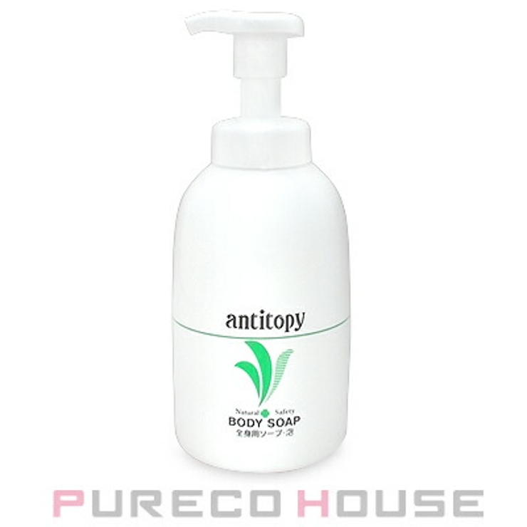 日本オリーブ アンチトピー 全身用ソープ泡 （ポンプ式） 500ml | PURECO HOUSE | 詳細画像1 