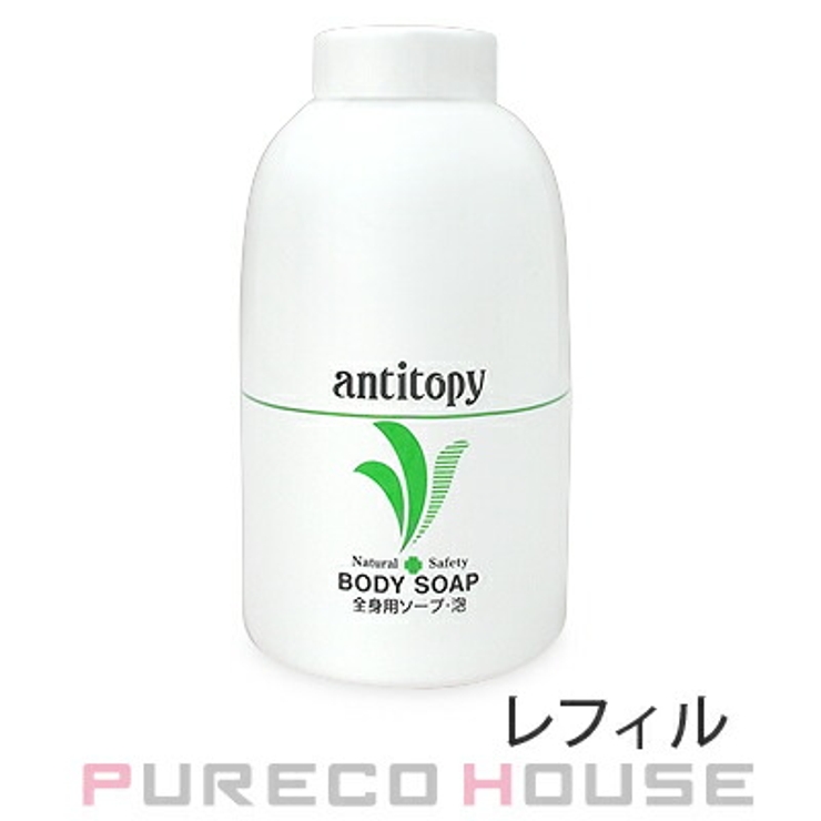 日本オリーブ アンチトピー 全身用ソープ泡 （レフィル） 500ml | PURECO HOUSE | 詳細画像1 