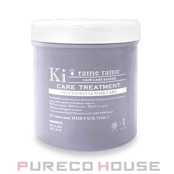 ハホニコ キラメラメ メンテケアヘアパック デイリー 500g[品番：PRCE0001585]｜PURECO  HOUSE（プレコハウス）のレディースファッション通販｜SHOPLIST（ショップリスト）