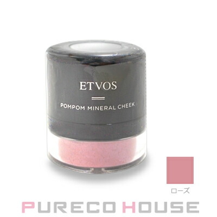 ETVOS (エトヴォス) ポンポンミネラルチークE 2g #ローズ[品番：PRCE0003077]｜PURECO  HOUSE（プレコハウス）のレディースファッション通販｜SHOPLIST（ショップリスト）