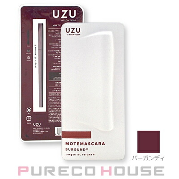 フローフシ UZU (ウズ) モテマスカラ 5.5g #バーガンディ | PURECO HOUSE | 詳細画像1 