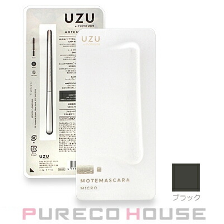フローフシ UZU (ウズ) モテマスカラ マイクロ 5.5g #ブラック | PURECO HOUSE | 詳細画像1 