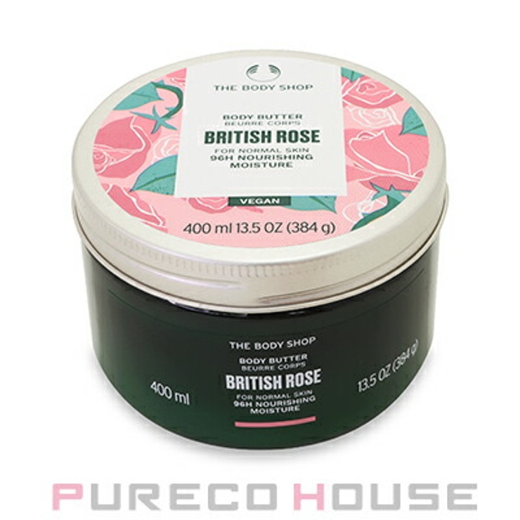 ザ・ボディショップ ボディバター ブリティッシュローズ 400ml | PURECO HOUSE | 詳細画像1 